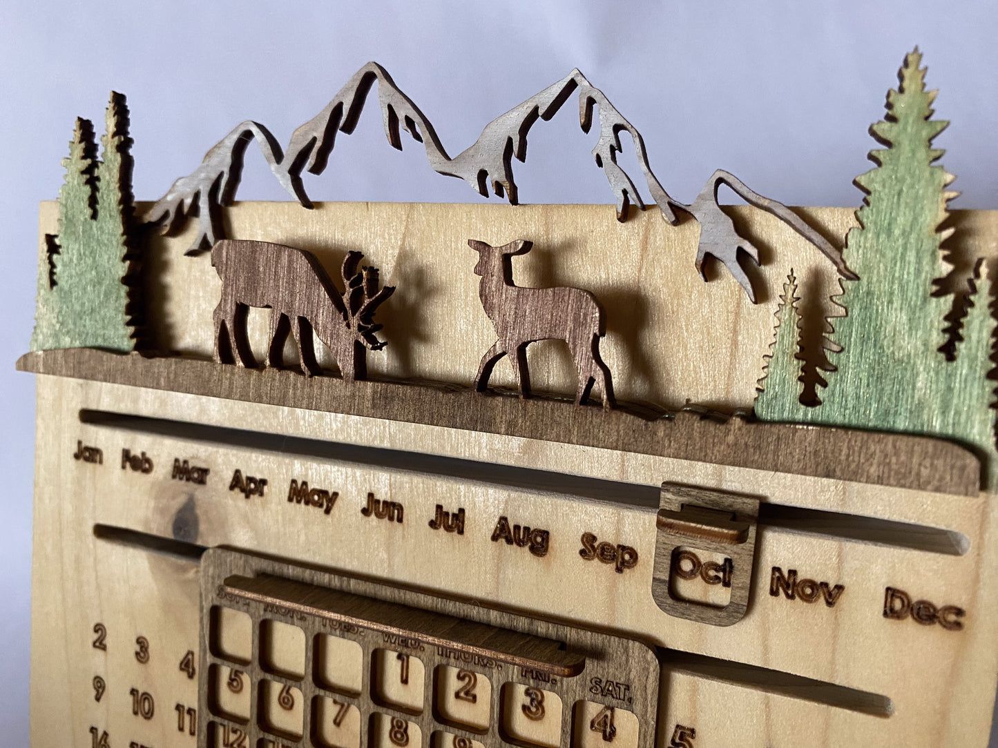 Small Perpetual Desk Calandar