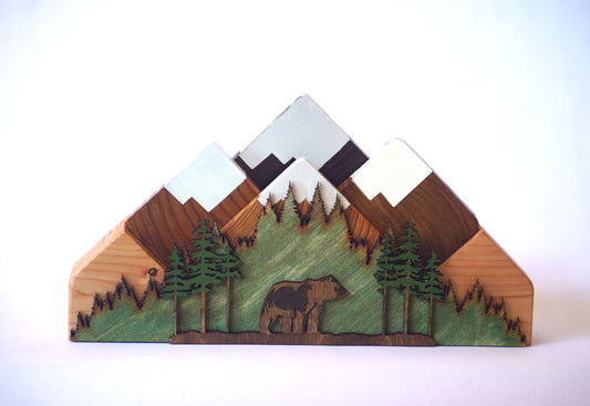 Mountains Coaster Set